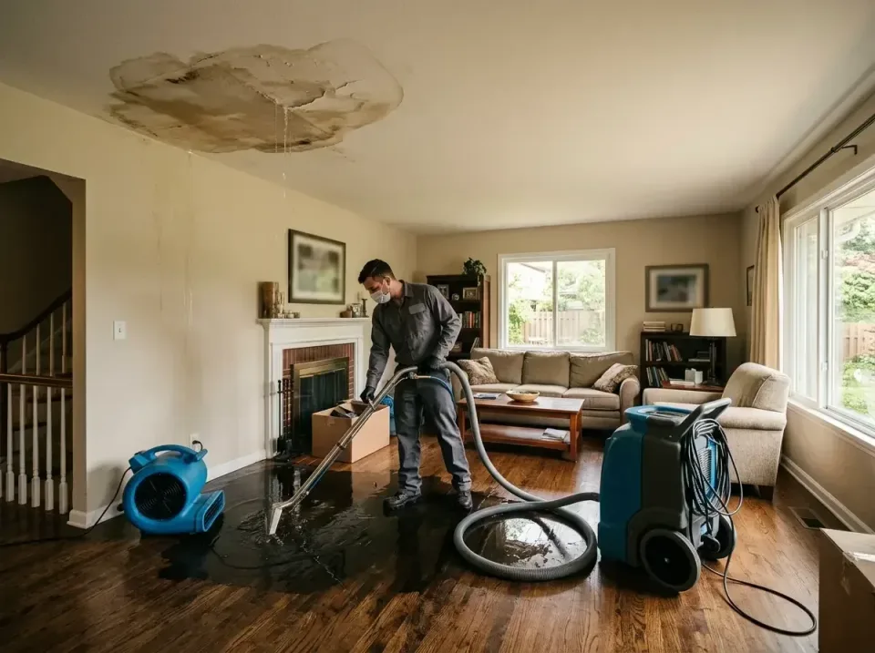 attic-pipe-burst-ceiling-drip-008 — frequently asked questions, Water Damage Restoration & Carpet Care in Jackson, TN